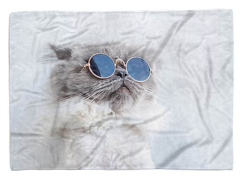 Sinus Art Handtücher Handtuch Strandhandtuch Saunatuch Kuscheldecke mit Tie günstig online kaufen