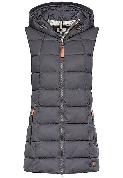 camel active Longweste Lange Weste mit Kapuze günstig online kaufen