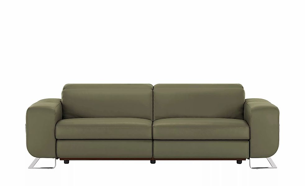 JOOP! Ledersofa  8151 ¦ grün ¦ Maße (cm): B: 238 H: 74 T: 111.0 Polstermöbe günstig online kaufen