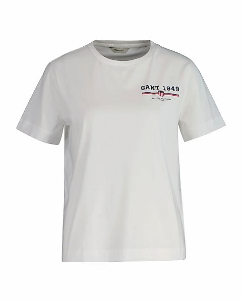 Gant T-Shirt "REG GRAPHIC SS T-SHIRT", regular fit, Print auf der Brust günstig online kaufen