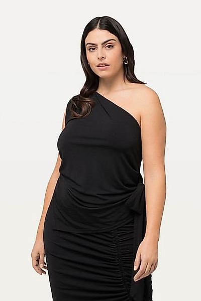 Ulla Popken Longtop Top One Shoulder Slim Bindeband ärmellos günstig online kaufen