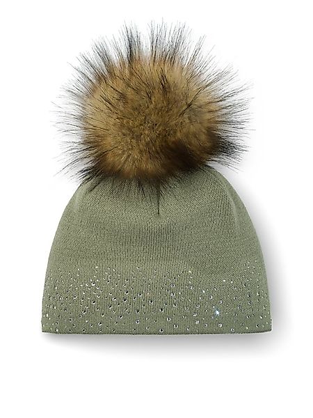 Eisbär Strickmütze NALIN LUX CRYSTAL MISTY FOREST/REAL günstig online kaufen