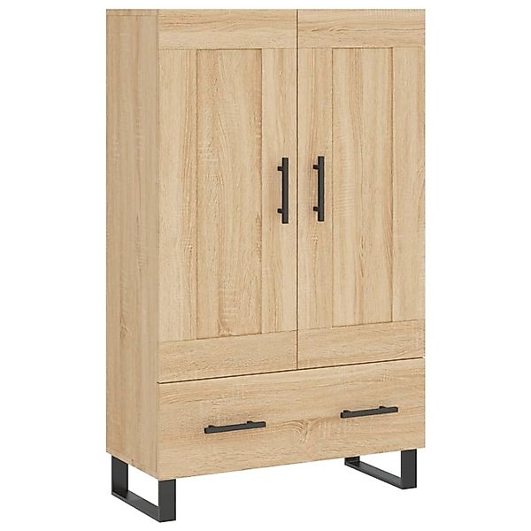 vidaXL Highboard Sonoma-Eiche 69,5x31x115 cm Holzwerkstoff 830351 günstig online kaufen