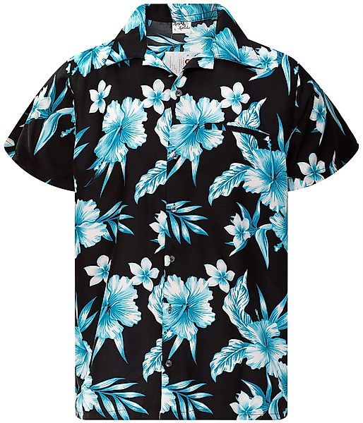 King Kameha Hawaiihemd Mono Flowers Funky günstig online kaufen