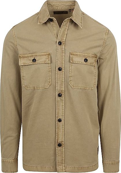 Superdry Overshirt Military Beige - Größe M günstig online kaufen