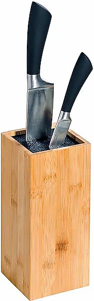 KESPER® Messerblock 1 Stk. aus Bambus, unbestückt günstig online kaufen