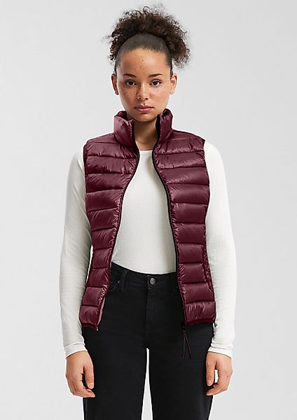 QS Outdoorjacke Outdoor-Weste Leicht wattierte Steppweste günstig online kaufen