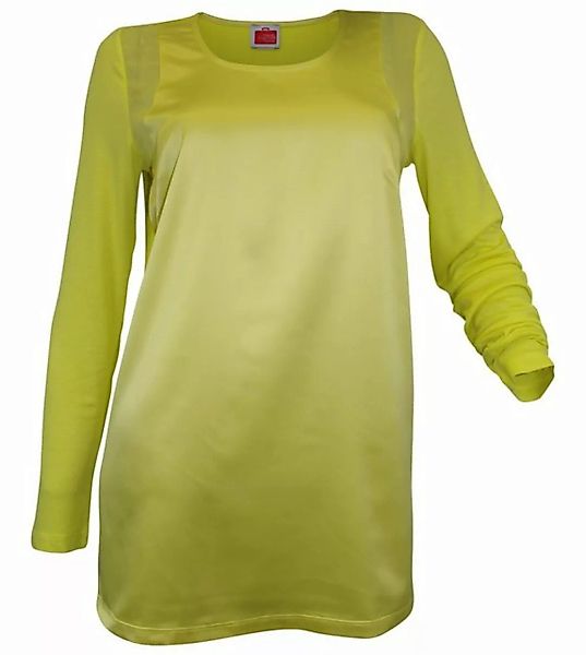 YESET Blusentop Blusenshirt Shirt Bluse Tunika langarm lemon 095187 Taillie günstig online kaufen