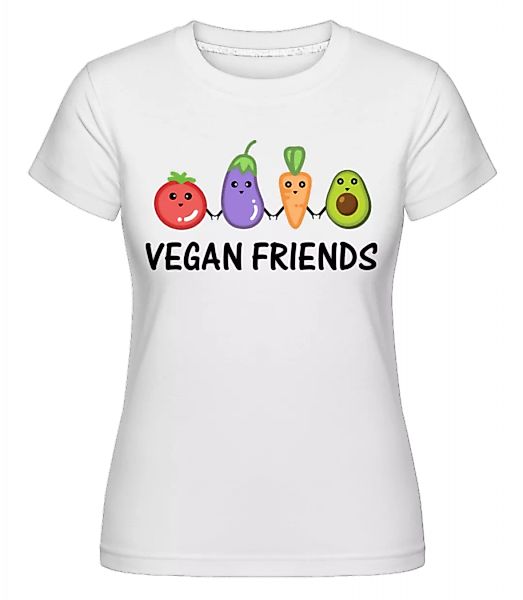 Vegan Friends · Shirtinator Frauen T-Shirt günstig online kaufen