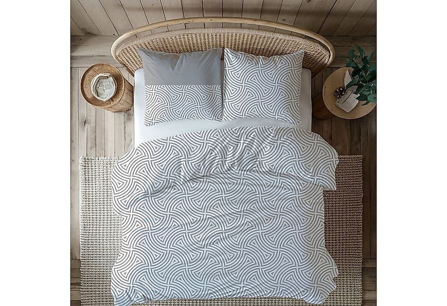 MTOnlinehandel Bettwäsche Lea, Biber in 135x200 + 80x80 cm Stil, Komfort un günstig online kaufen