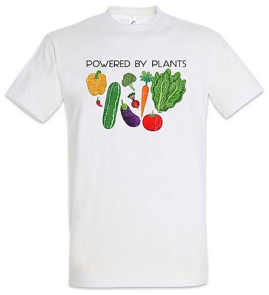 Urban Backwoods Print-Shirt Powered By Plants Herren T-Shirt Vegetarian Veg günstig online kaufen