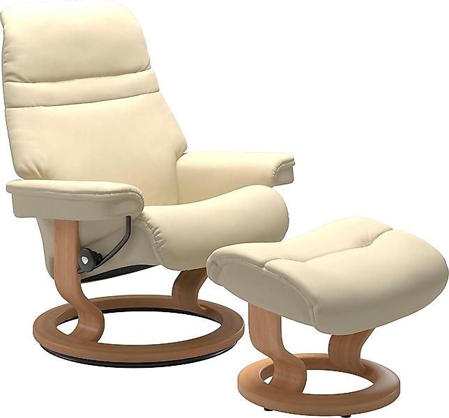 Stressless Relaxsessel "Sunrise" Relaxsessel mit Hocker, mit Classic Base, günstig online kaufen