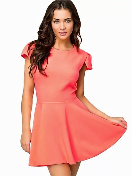 Sarcia.eu Minikleid John Zack Pink - korallenrotes (Neon) Minikleid L günstig online kaufen