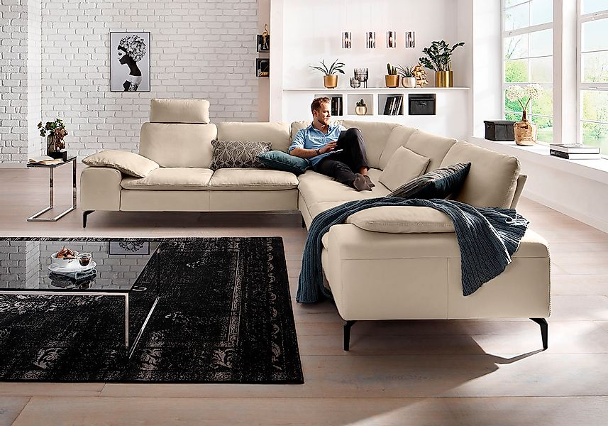 W.SCHILLIG Ecksofa »valentinoo, Designsofa, elegant und bequem, L-Form«, (S günstig online kaufen