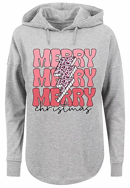 F4NT4STIC Kapuzenpullover "Merry Weihnachten Print Leo Print", Premium Qual günstig online kaufen