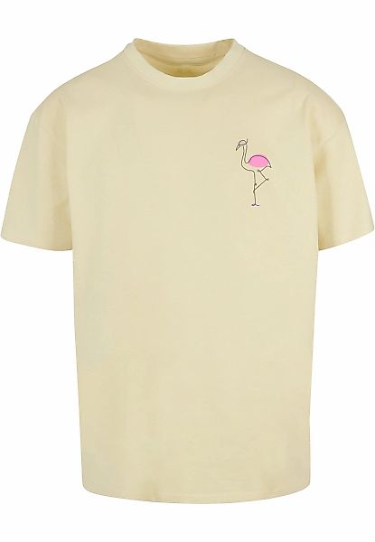 Merchcode T-Shirt "Merchcode Herren Flamingo Heavy Oversize Tee", (1 tlg.) günstig online kaufen