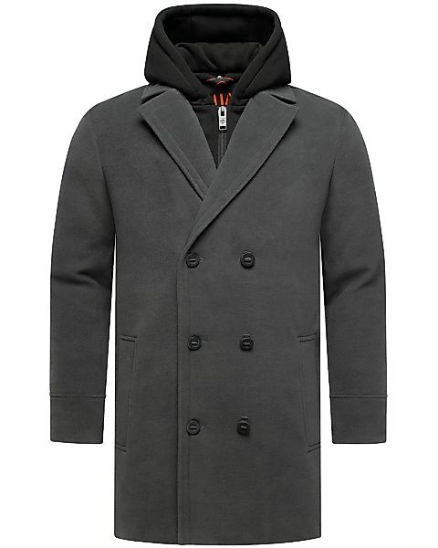 Stone Harbour Wintermantel "Darioon XX" Mantel in Woll-Optik mit herausnehm günstig online kaufen