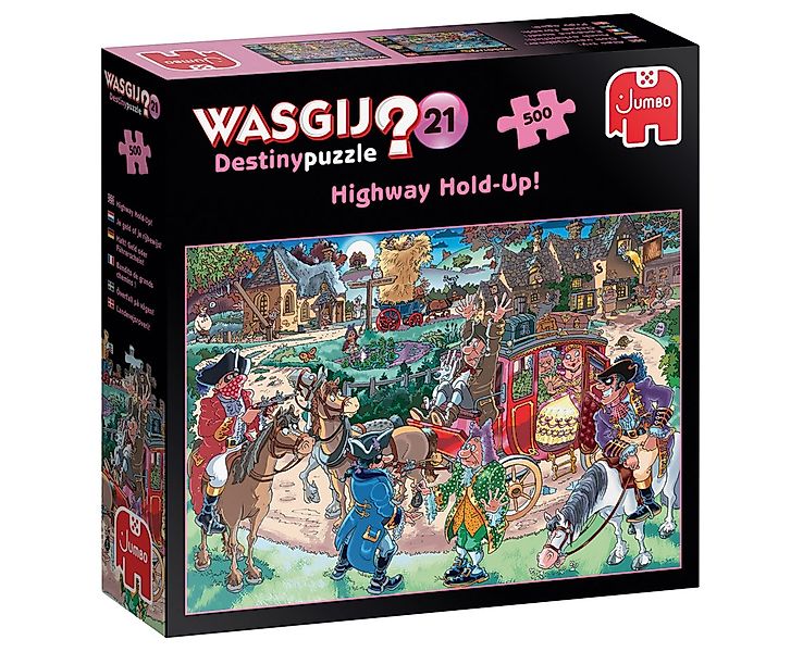 Jumbo Spiele Puzzle Wasgij Destiny 21 Halt! Geld oder Führerschein! 500 Tei günstig online kaufen