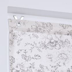 Kutti Raffrollo "Joy" mit Hakenaufhängung ohne Bohren freihängend Baumwolle günstig online kaufen