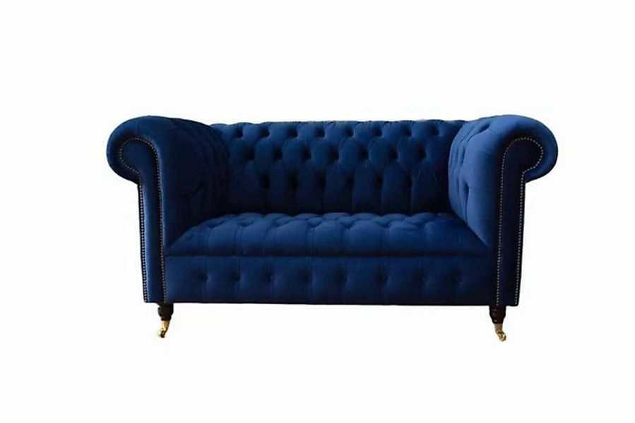JVmoebel Sofa Chesterfield Büro Sitzmöbel Einrichtung Sofa Couch 2 Sitz Tex günstig online kaufen
