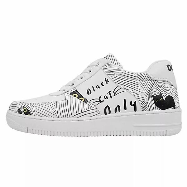 DOGO Sneaker "Dice Low-Top Sneaker Black Cats Only Damen Sneaker", Handgefe günstig online kaufen