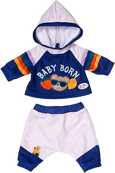 Baby Born Puppenkleidung Jogging Anzug Navy, 43 cm, mit Kleiderbügel günstig online kaufen
