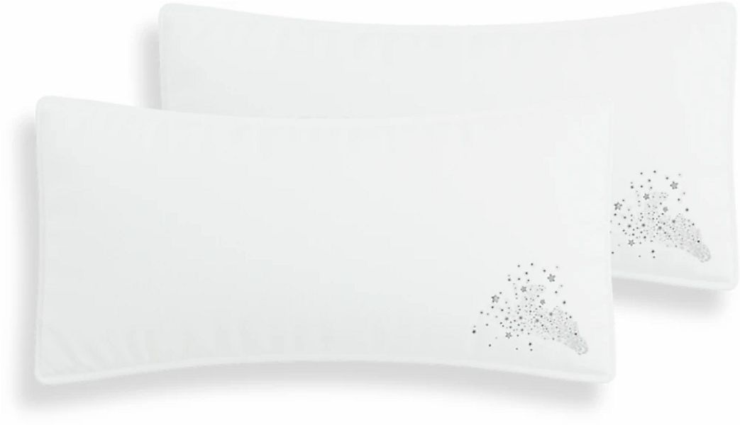 my home Microfaserkissen "Baca, Kopfkissen 40x80 cm und 80x80 cm" Füllung: günstig online kaufen