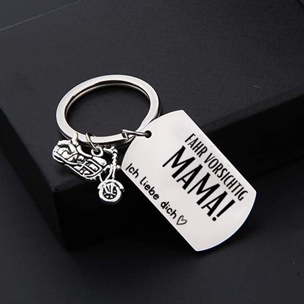 Geschenkehöhle Schlüsselanhänger mit Gravur Schlüsselanhänger Motorrad günstig online kaufen