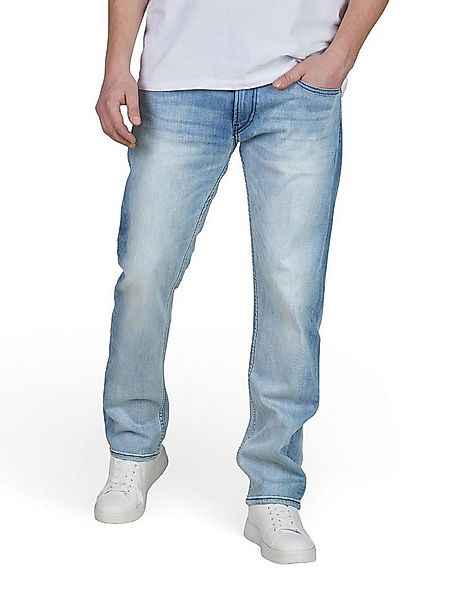 Replay Straight-Jeans Herren Jeanshose Grover Denim Hose mit Stretch günstig online kaufen