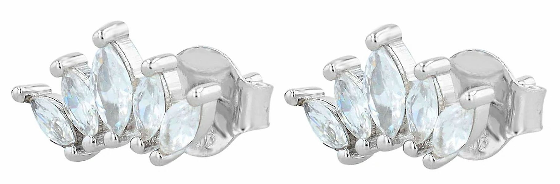 Adelia´s Paar Ohrhänger "Damen Ohrringe – Ohrstecker aus 925 Silber mit Zir günstig online kaufen
