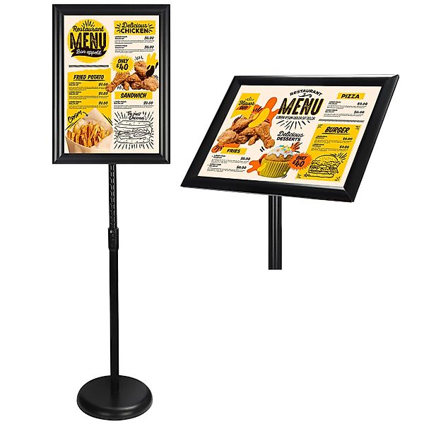 Belle Vous Magnettafel Schwarzer A3 Plakathalter, günstig online kaufen