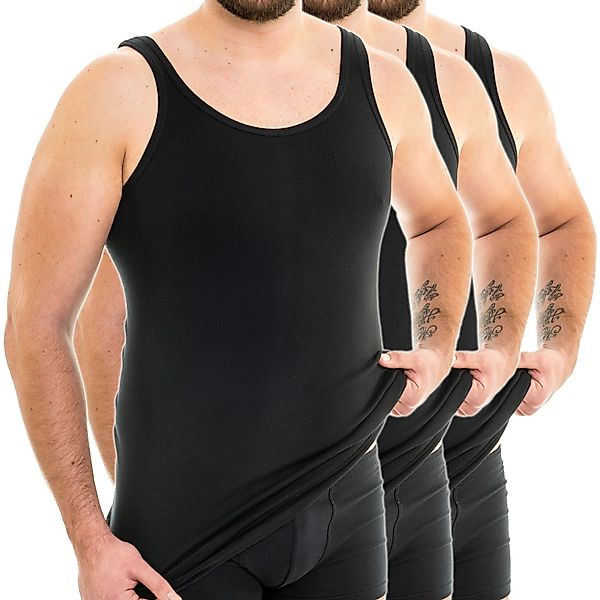 HERMKO Unterhemd 3007 3er Pack extralanges günstig online kaufen