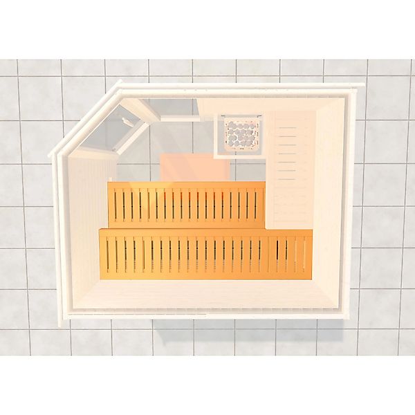 Weka Saunaliege 1 L x B 178,5 x 55 cm günstig online kaufen