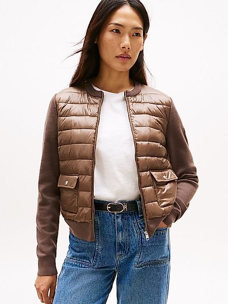 Tommy Hilfiger Steppjacke UL PADDED REG KNIT MIX JACKET mit Strickärmel günstig online kaufen
