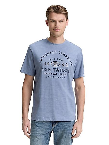 TOM TAILOR T-Shirt mit Logo Print günstig online kaufen