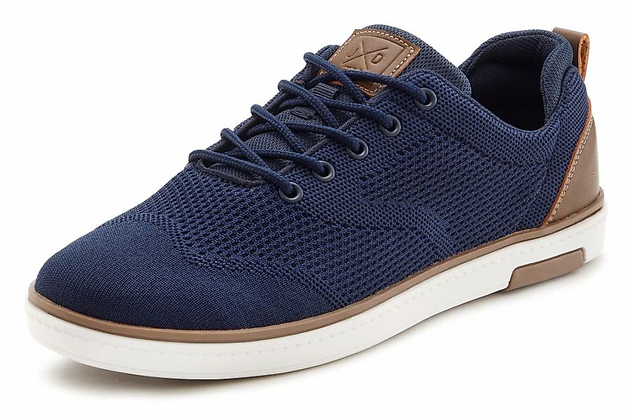 John Devin Sneaker "Schnürschuh" Mesh-Optik, Freizeitschuh, Halbschuh, Schn günstig online kaufen