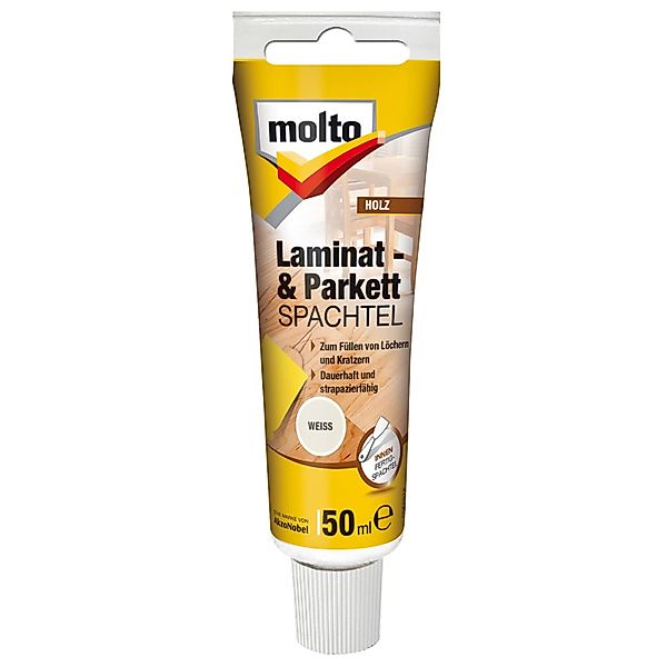 Molto Spachtelmasse, Laminat + Parkettspachtel Weiss günstig online kaufen