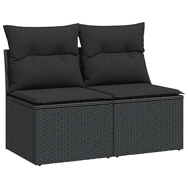 vidaXL Gartenlounge-Set 2-tlg. Garten-Sofagarnitur mit Kissen günstig online kaufen
