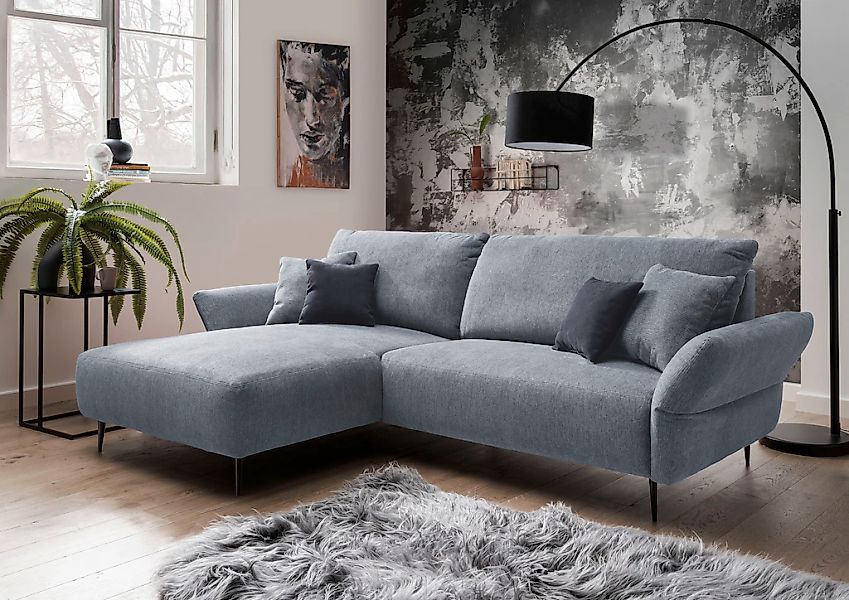 Home affaire "Amarena L-Form" inklusive Armlehnenverstellfunktion, 4x Zierk günstig online kaufen