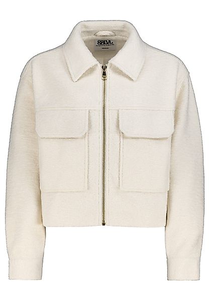 SUBLEVEL Hemdjacke Damen Kurzjacke Hemdjacke Umlegekragen, günstig online kaufen