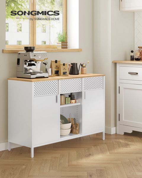 SONGMICS Aktenschrank Aufbewahrungsschrank (Metallschrank, Schrank mit günstig online kaufen