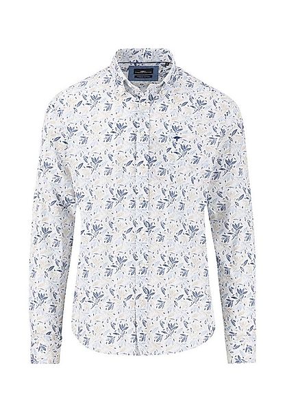FYNCH-HATTON Langarmhemd mit floralem Muster günstig online kaufen