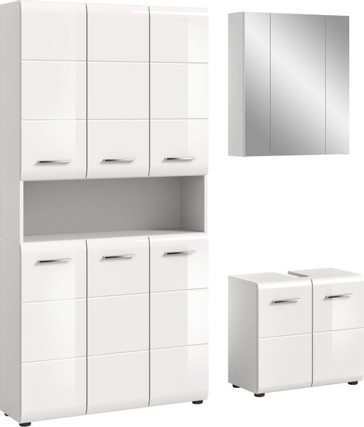 INOSIGN Badezimmer-Set, (Set, 4-St), Florenz, Badkombination günstig online kaufen