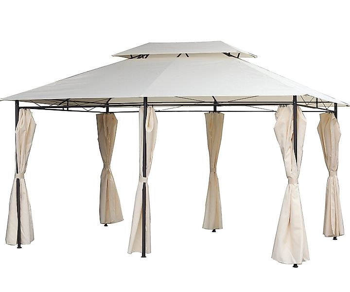 habeig Pavillon WASSERDICHTER Pavillon Pavillon 3x4m Seitenwände mit 310g/m günstig online kaufen