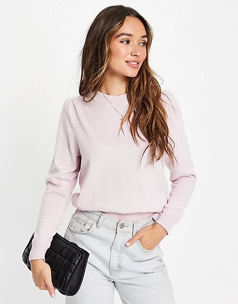 Only – Pullover in Lila-Schnee-Violett günstig online kaufen