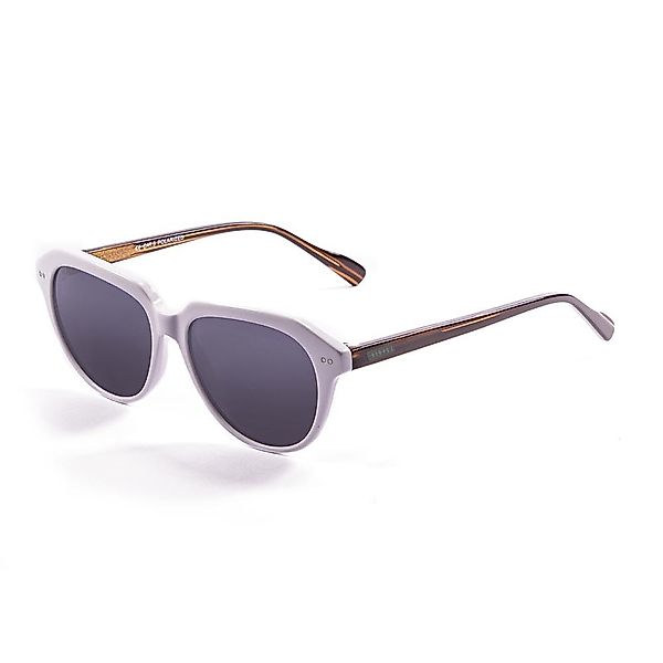 Lenoir Eyewear Cassis Sonnenbrille CAT3 Shiny White Front.Demy Brown Arm Sm günstig online kaufen
