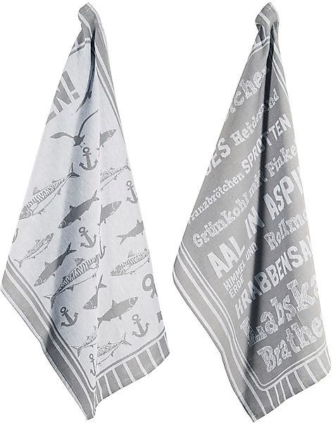 PAD Geschirrtuch Heimat, (Set, 2-tlg) günstig online kaufen