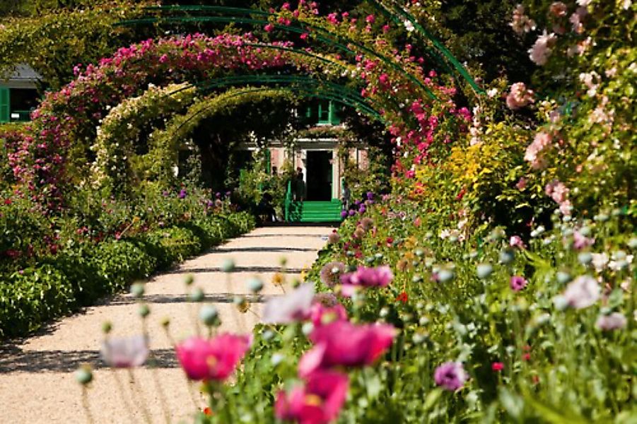 Papermoon Fototapete »Monets Garten« günstig online kaufen