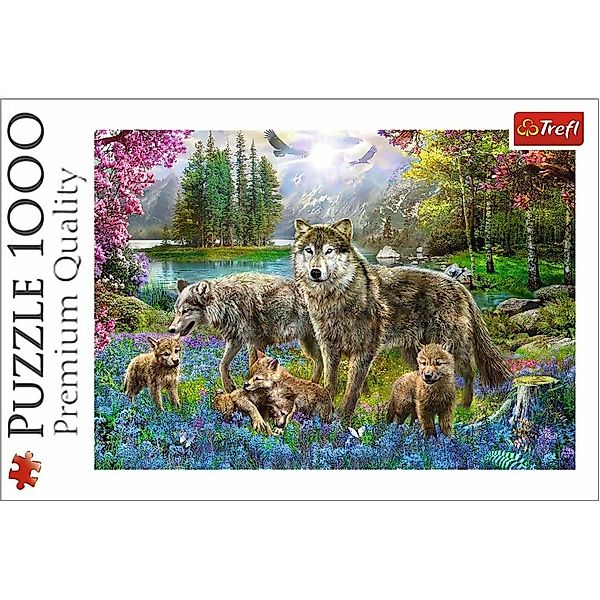 Trefl Puzzle Puzzle Wolf Familie 1000 günstig online kaufen