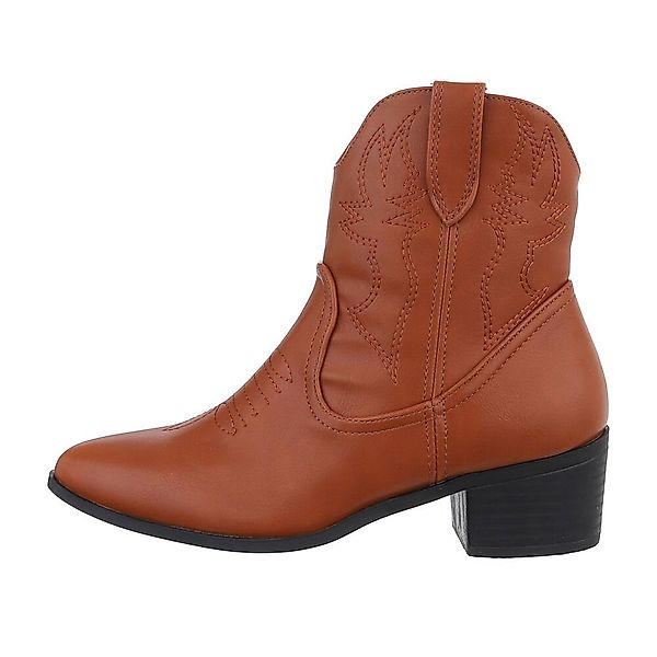 Ital-Design Damen Cowboyboots Western Westernstiefelette (85136113) günstig online kaufen